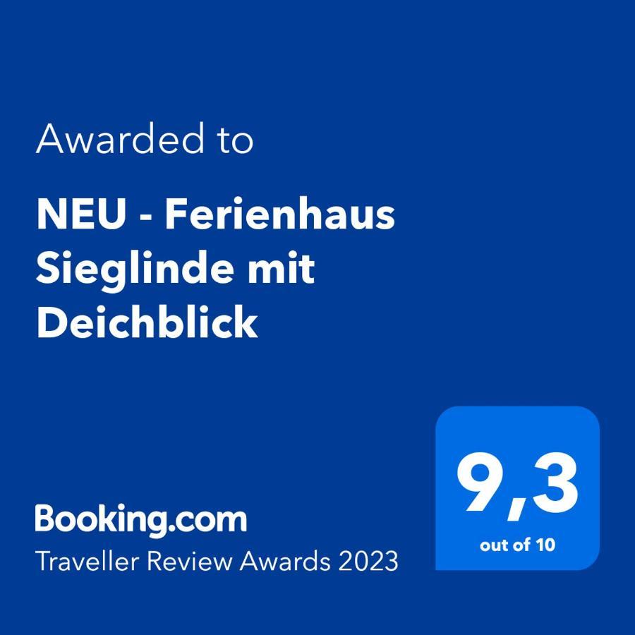 Ferienhaus Sieglinde Mit Deichblick Емден Екстериор снимка